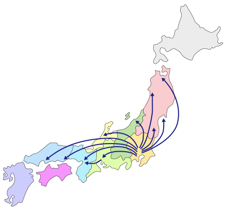 日本地図